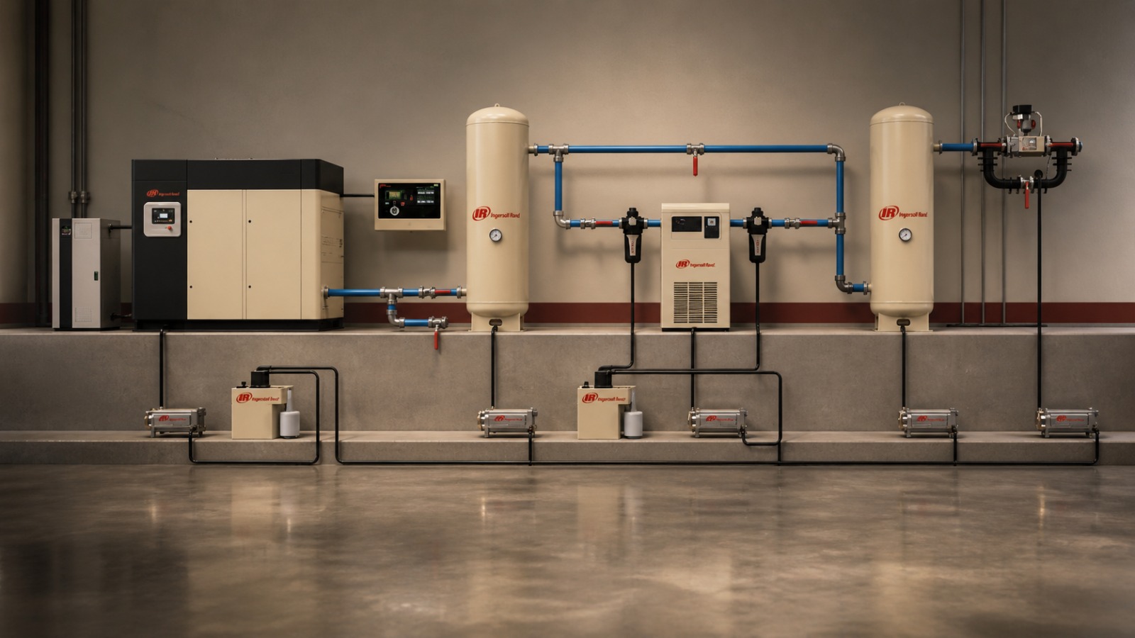 Industrial gases and compressed air treatment equipment